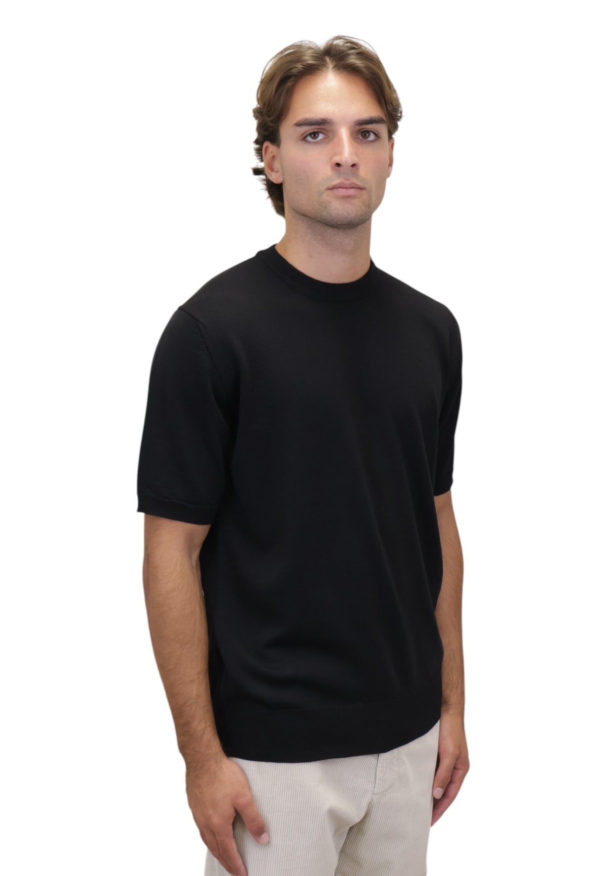 MAGLIE A GIROCOLLO Nero Altea
