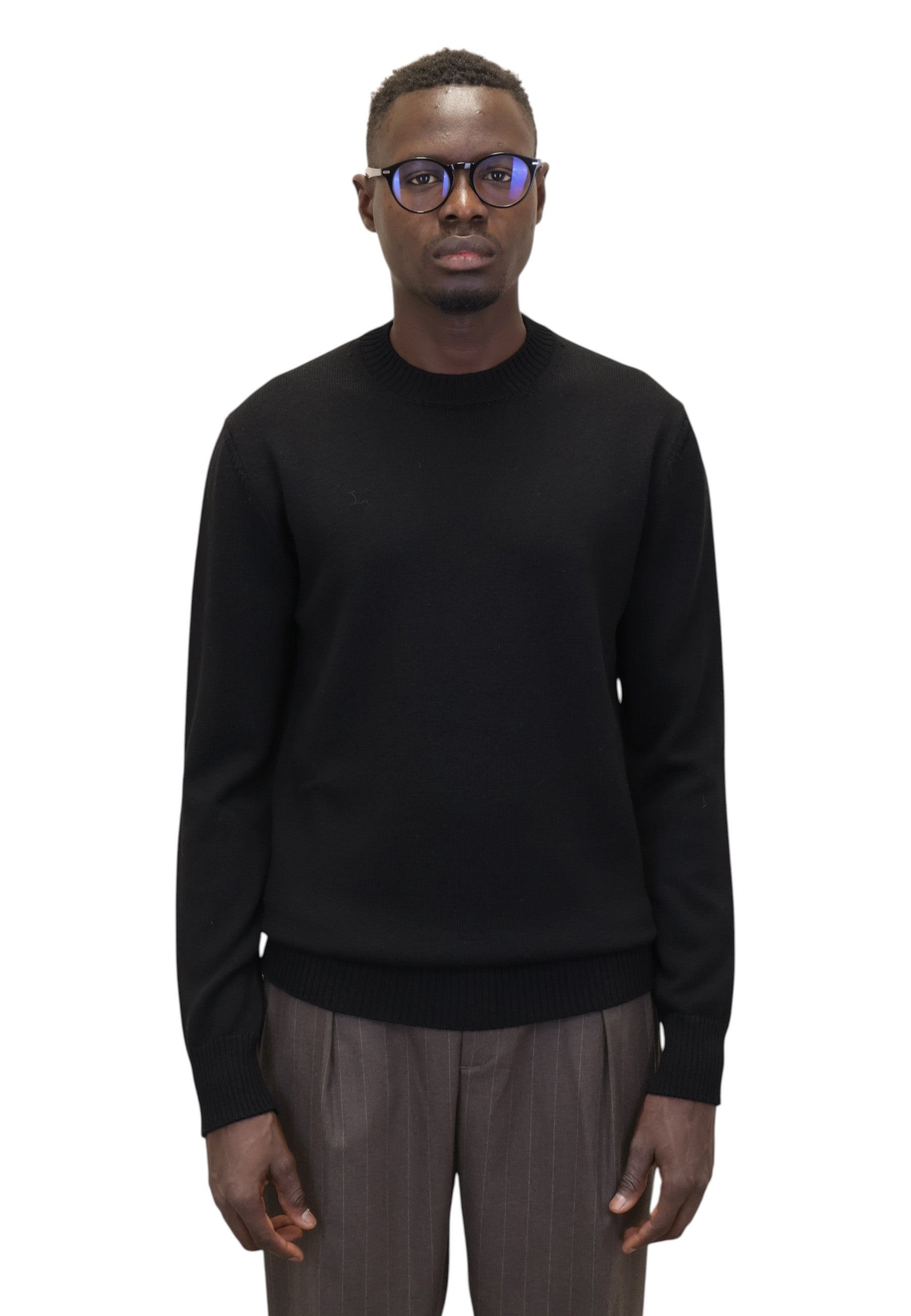 MAGLIE A GIROCOLLO Nero Altea