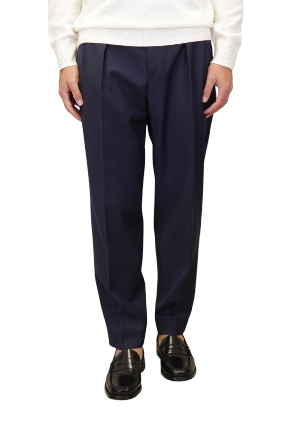 PANTALONI Blu Bottega Marchigiana