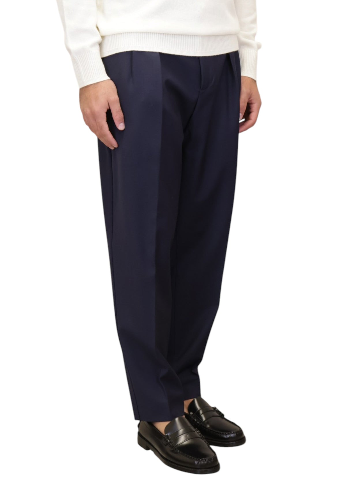 PANTALONI Blu Bottega Marchigiana
