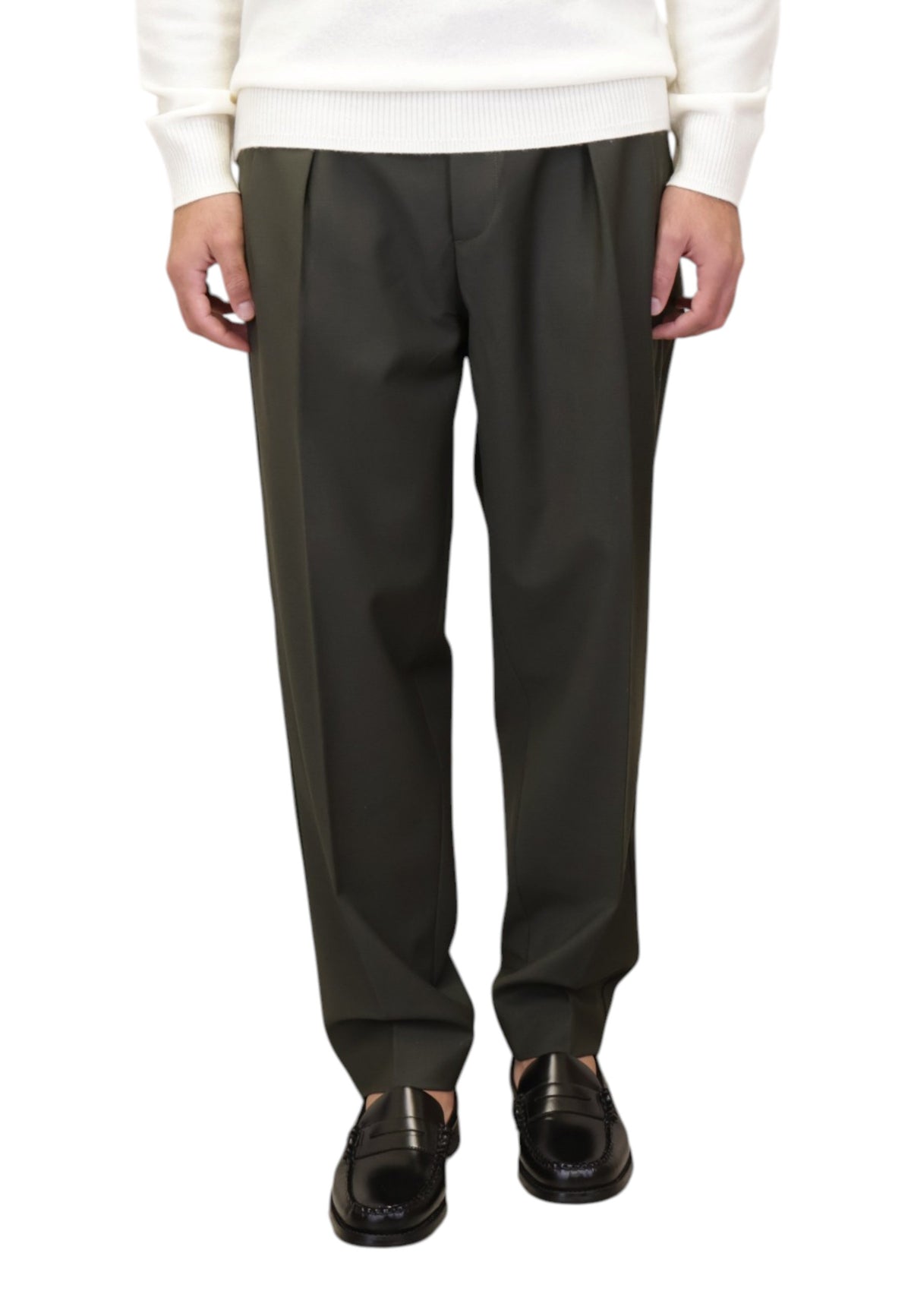 PANTALONI Verde Bottega Marchigiana