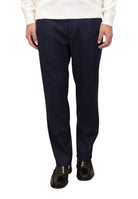 PANTALONI Blu Bottega Marchigiana