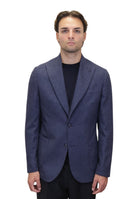 BLAZER MONOPETTO Blu Bottega Marchigiana