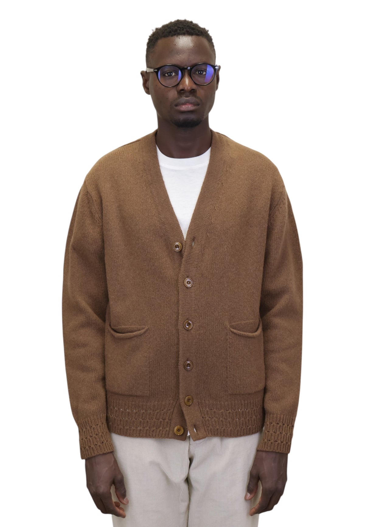 CARDIGAN Beige Daniele Fiesoli