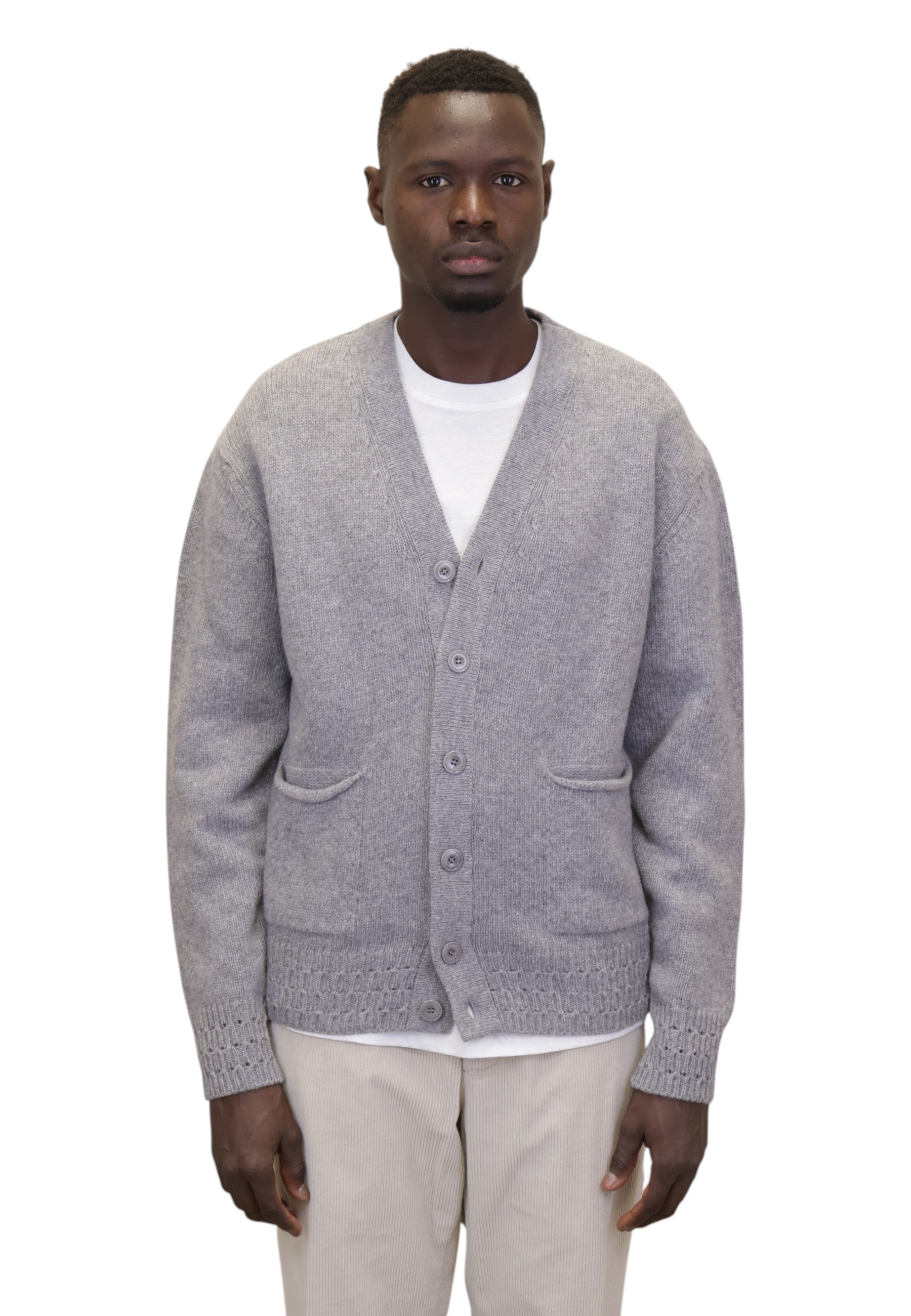 CARDIGAN Grigio Daniele Fiesoli