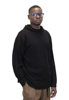 MAGLIE CON CAPPUCCIO Nero Daniele Fiesoli