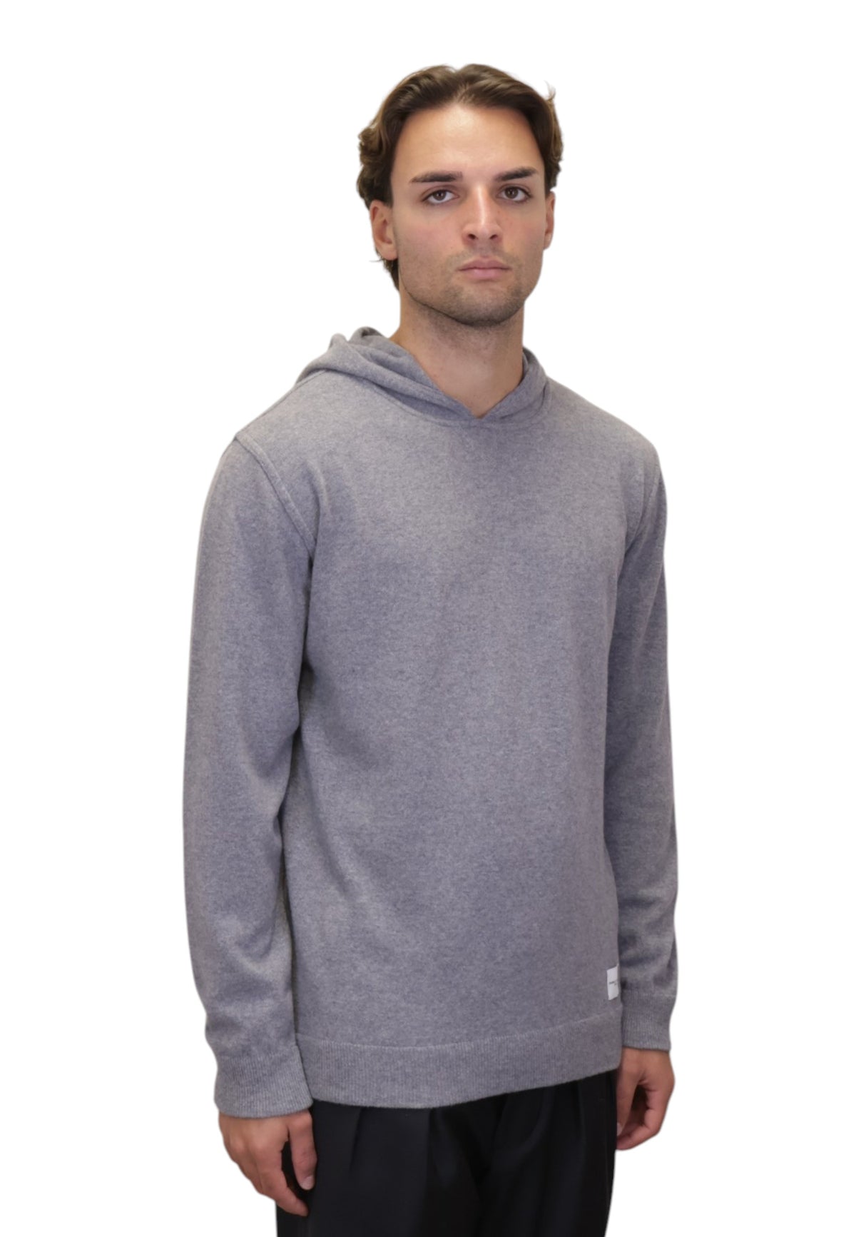 MAGLIE CON CAPPUCCIO Grigio Daniele Fiesoli