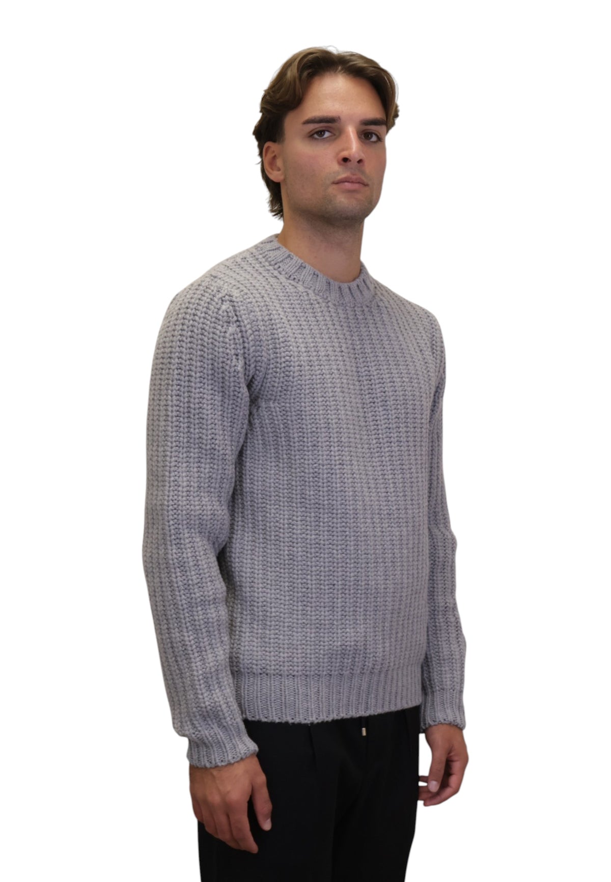 MAGLIE A GIROCOLLO Grigio Daniele Fiesoli