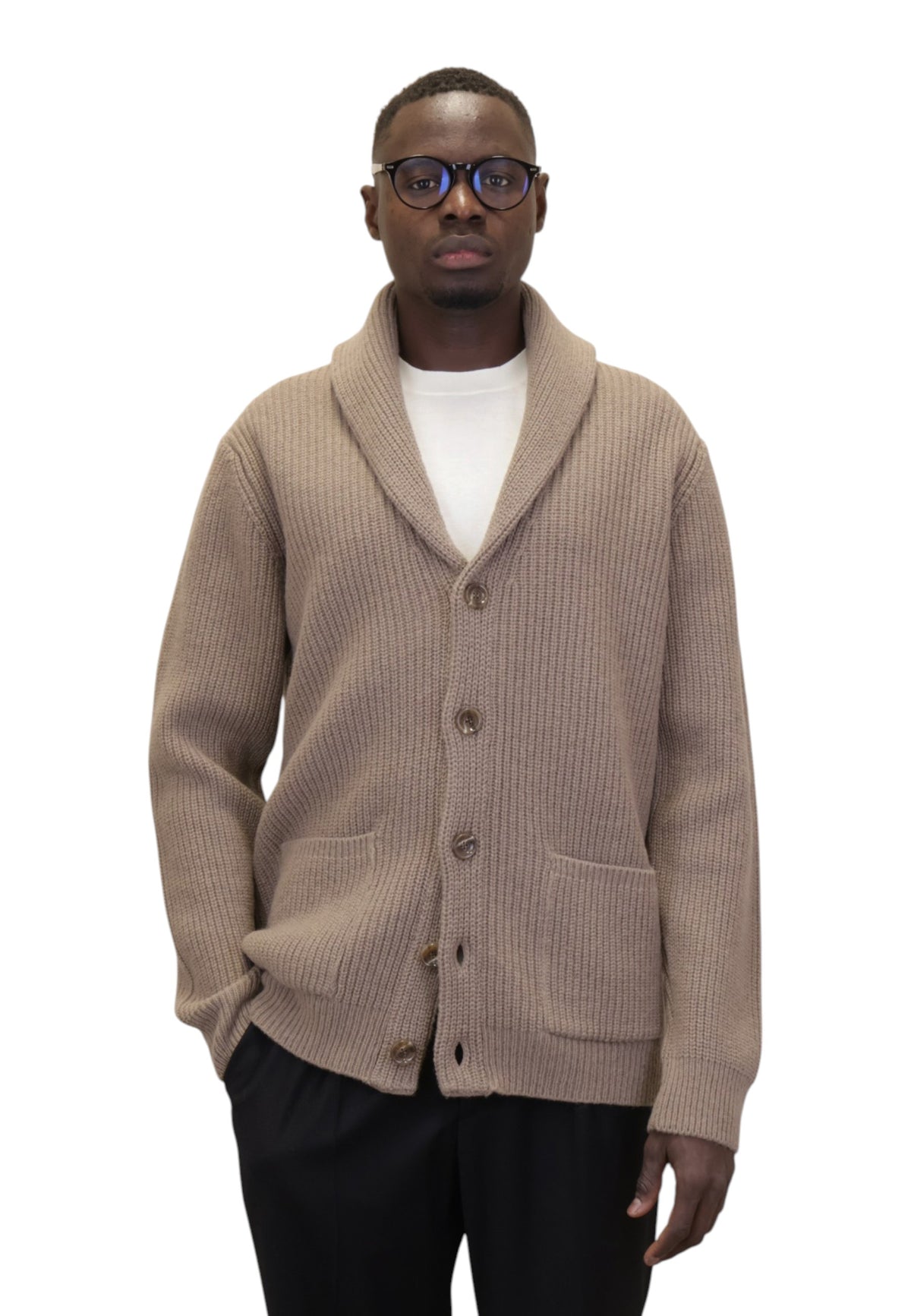 CARDIGAN Beige Daniele Fiesoli