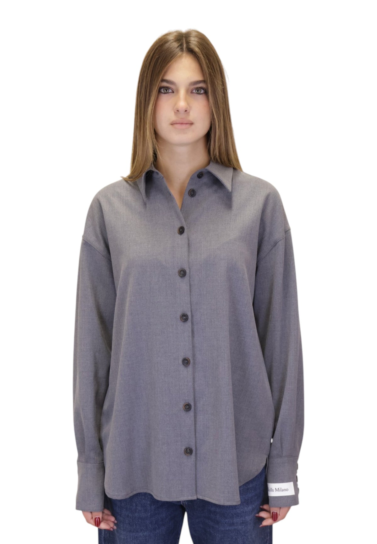 CAMICIE MANICA LUNGA Grigio Skills Milano