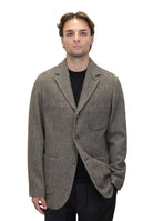 BLAZER MONOPETTO Grigio Sebago