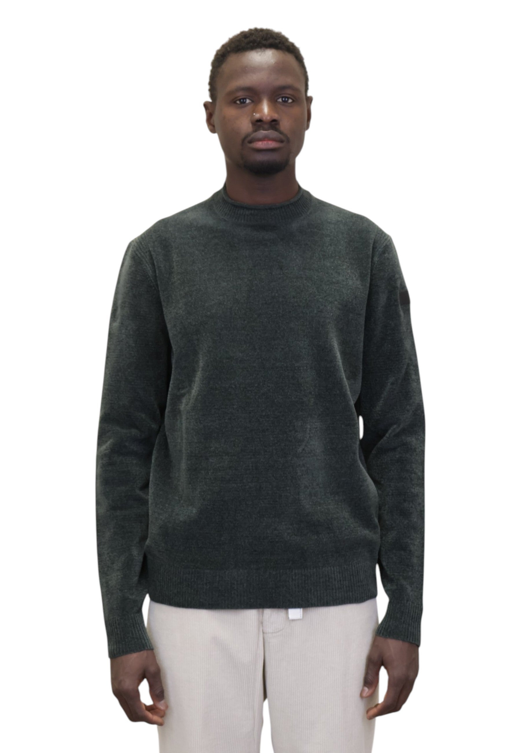 GIROCOLLO MANICA LUNGA Verde Rrd