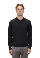 POLO A MANICA LUNGA Nero People Of Shibuya