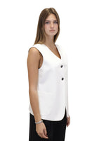 GILET Bianco Meimei J