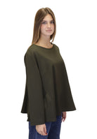MAGLIE A GIROCOLLO Verde Meimei J