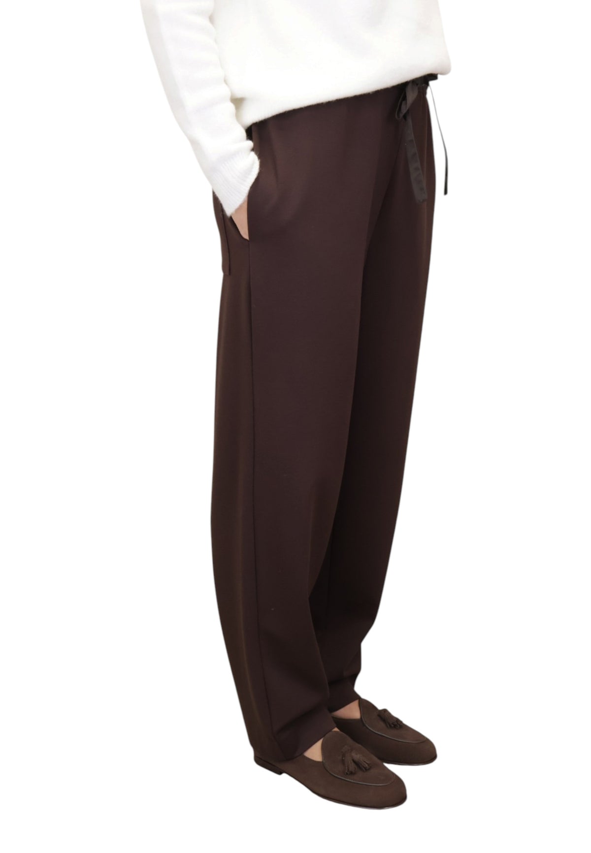 PANTALONI Marrone Meimei J