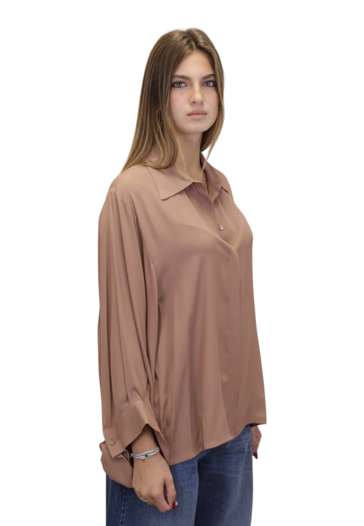 CAMICIE MANICA LUNGA Beige Meimei J