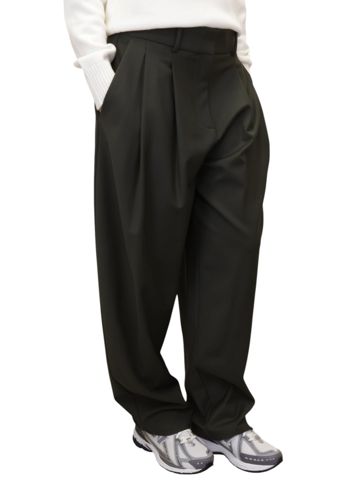 PANTALONI Verde Meimei J