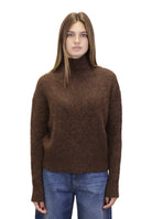 MAGLIE A LUPETTO Marrone Meimei J
