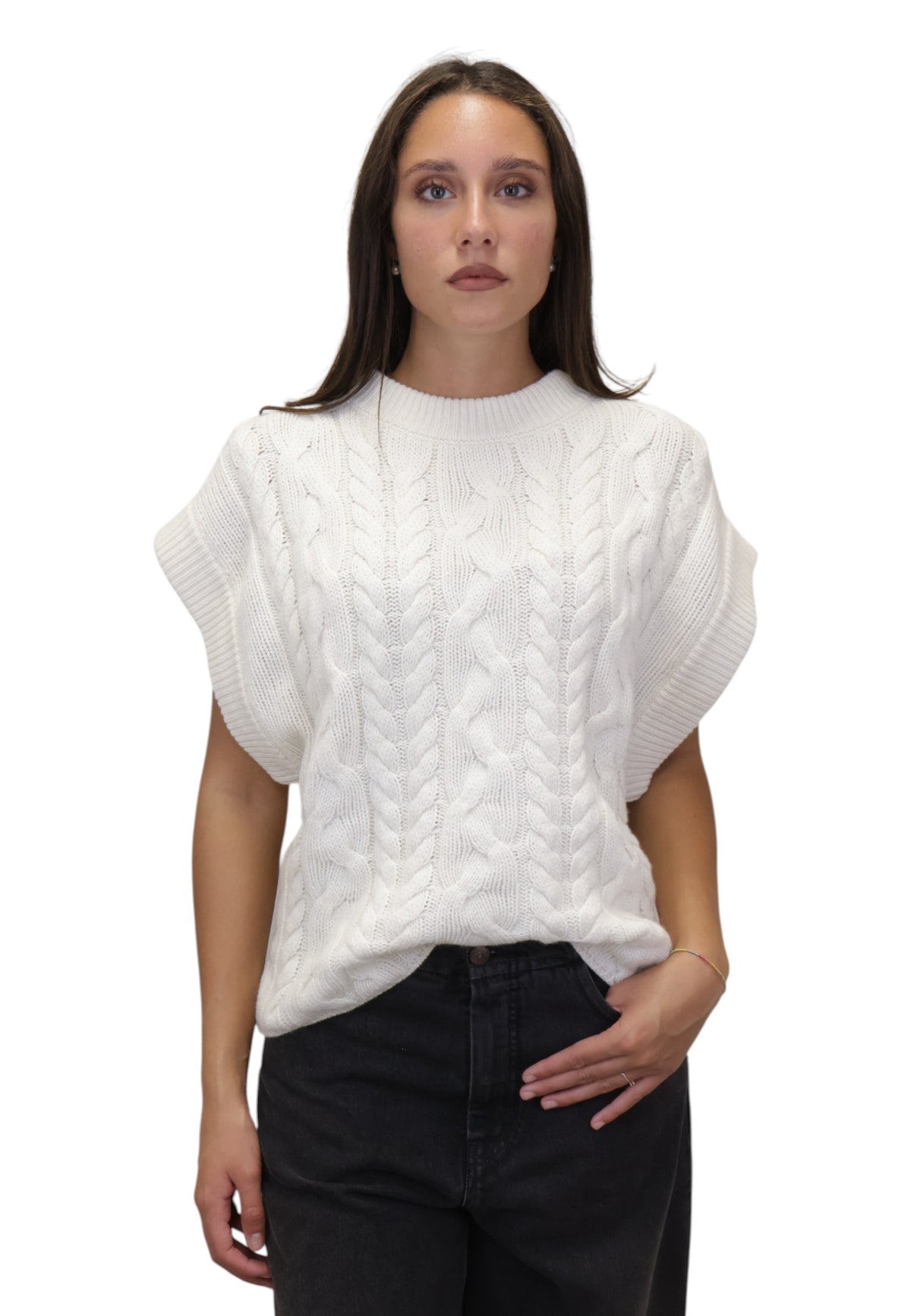 MAGLIE A GIROCOLLO Panna Liviana Conti