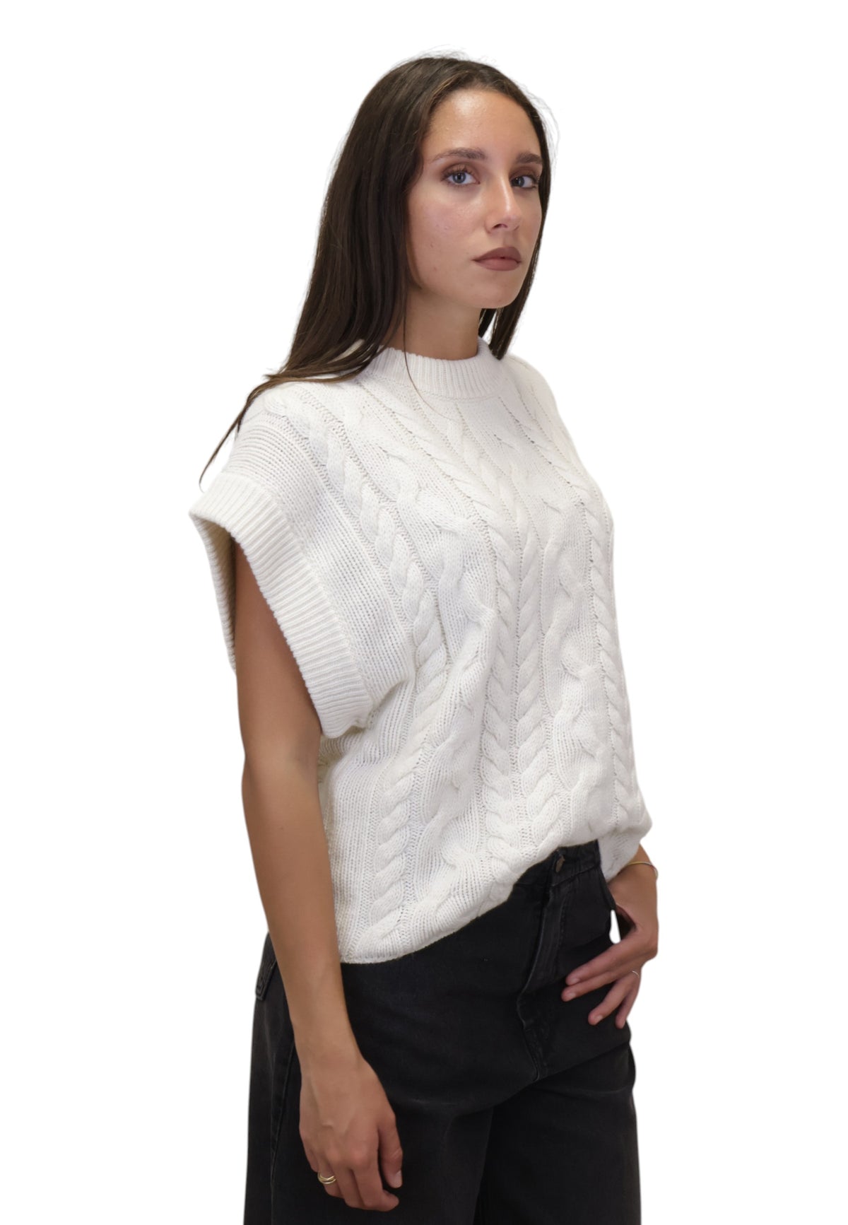 MAGLIE A GIROCOLLO Panna Liviana Conti
