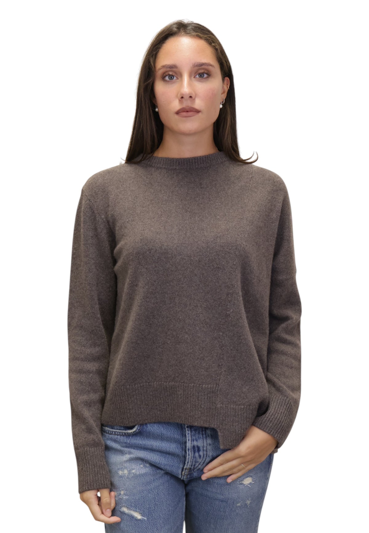 MAGLIE A GIROCOLLO Marrone Liviana Conti