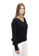 MAGLIE A V Nero Liviana Conti