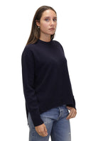 MAGLIE A GIROCOLLO Blu Liviana Conti