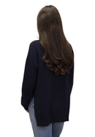 MAGLIE A GIROCOLLO Blu Liviana Conti