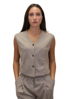 GILET Marrone Liviana Conti