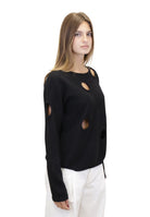 MAGLIE A GIROCOLLO Nero Liviana Conti
