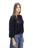 MAGLIE A GIROCOLLO Blu Liviana Conti