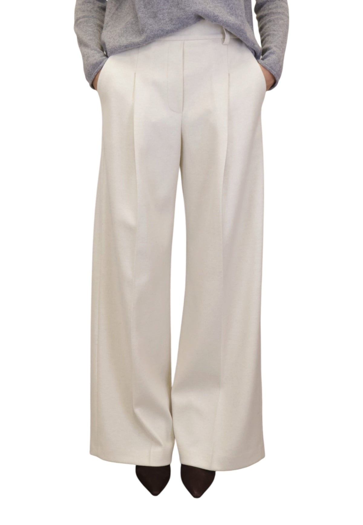 PANTALONI Panna Liviana Conti
