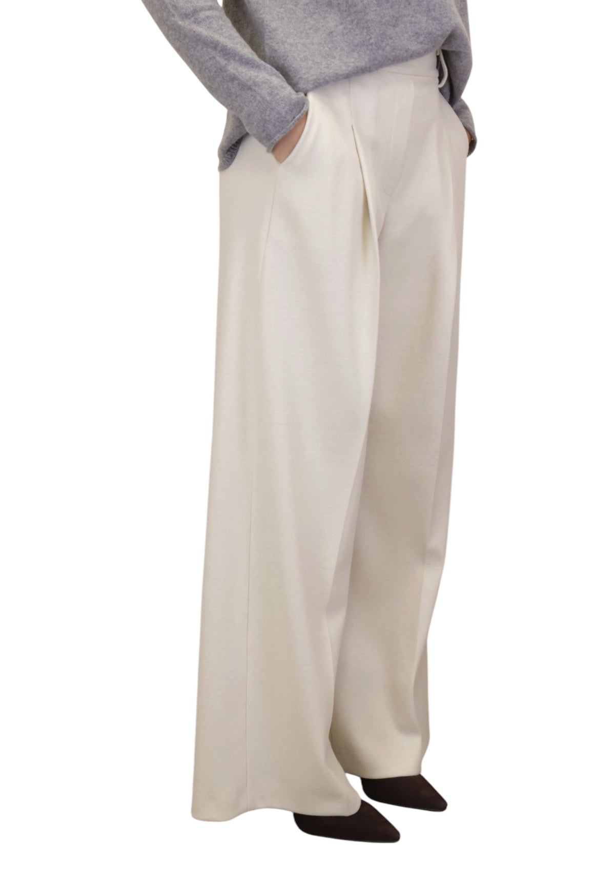 PANTALONI Panna Liviana Conti