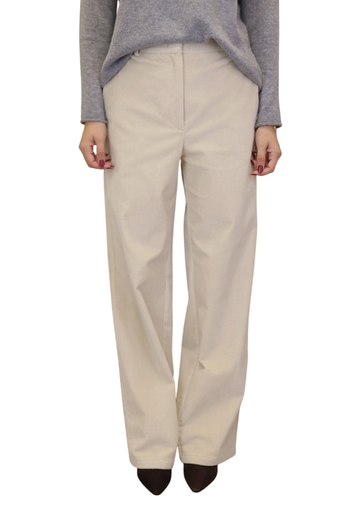 PANTALONI Panna Liviana Conti