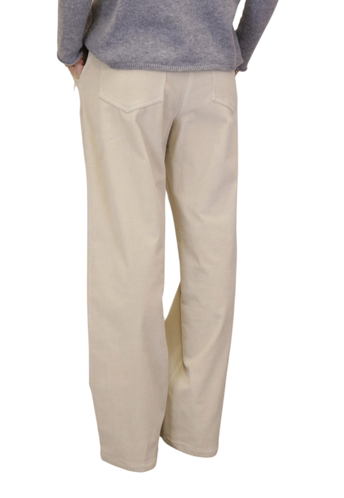 PANTALONI Panna Liviana Conti