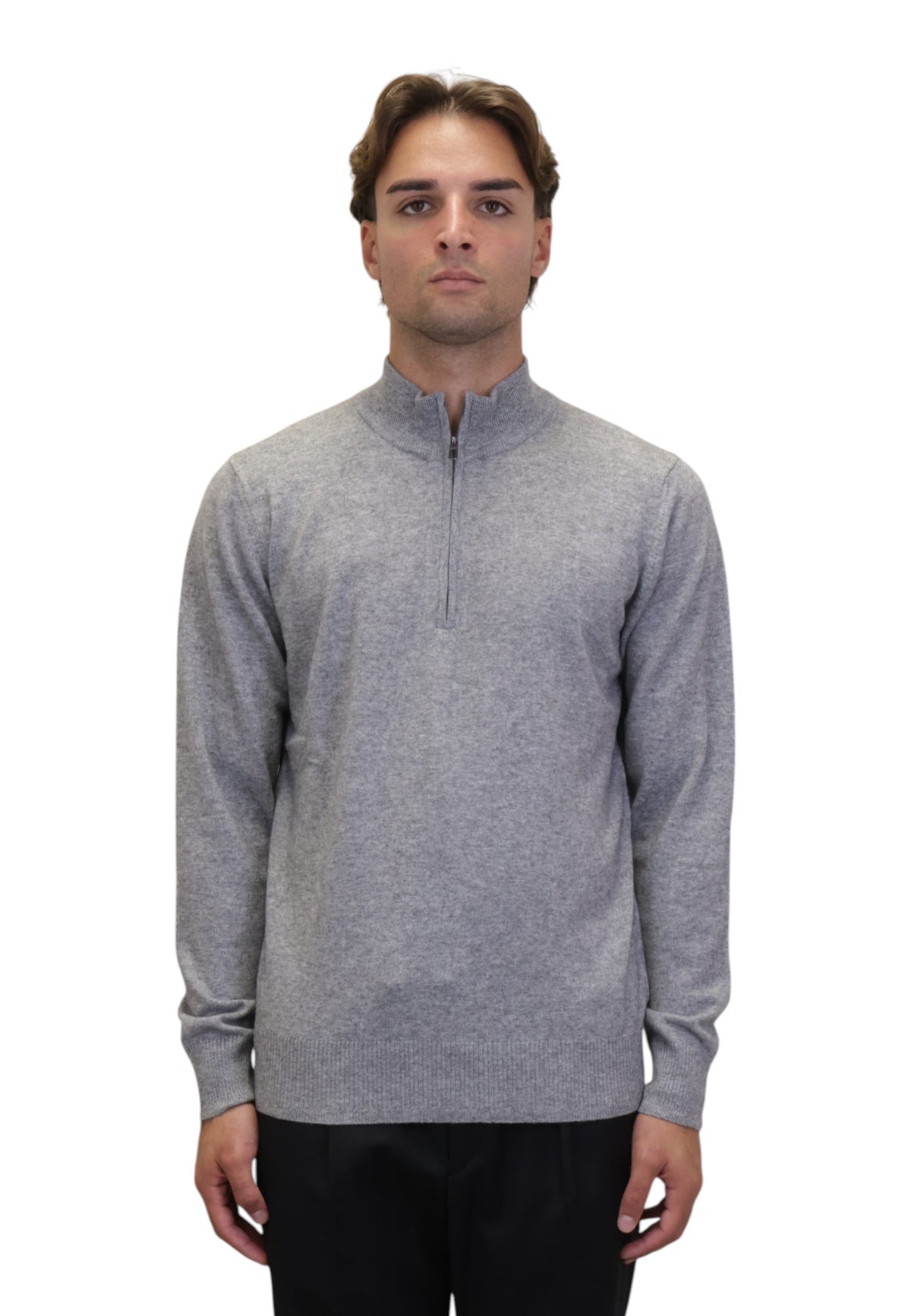 MAGLIE CON ZIP Grigio Jean Paul