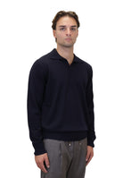 POLO A MANICA LUNGA Blu Jean Paul