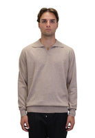 POLO A MANICA LUNGA Beige Jean Paul