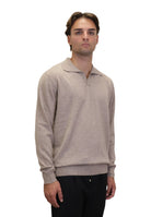 POLO A MANICA LUNGA Beige Jean Paul