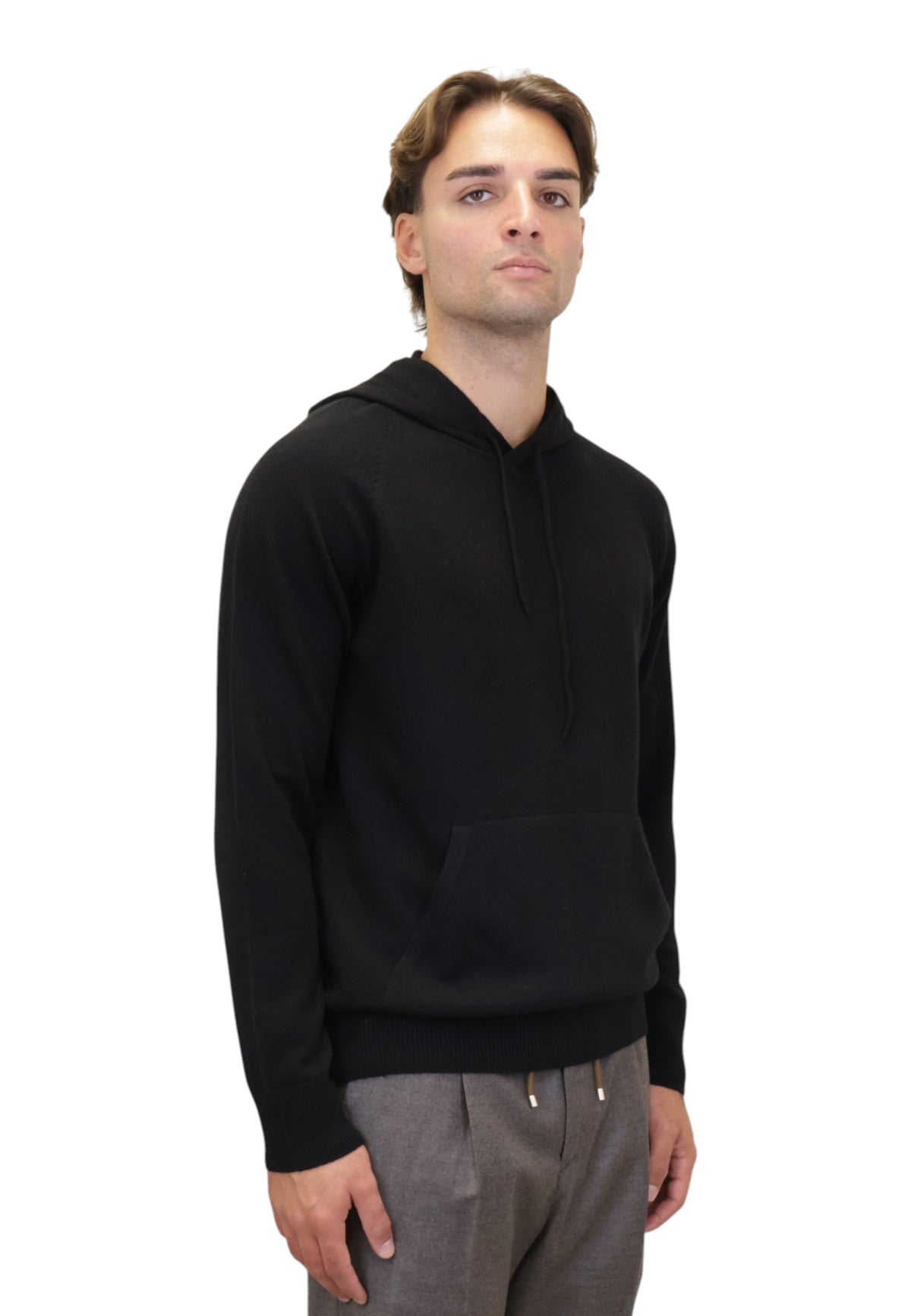 FELPE CON CAPPUCCIO Nero Jean Paul