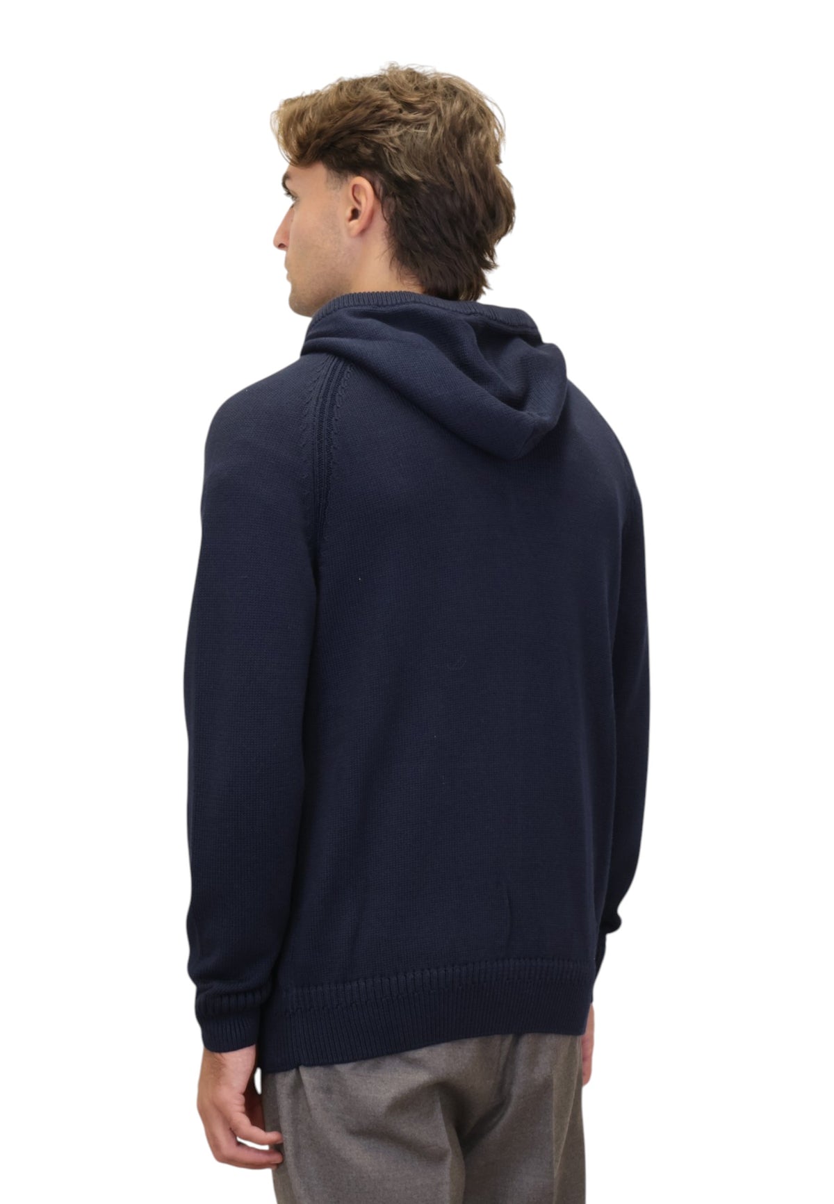 MAGLIE CON CAPPUCCIO Blu Jean Paul