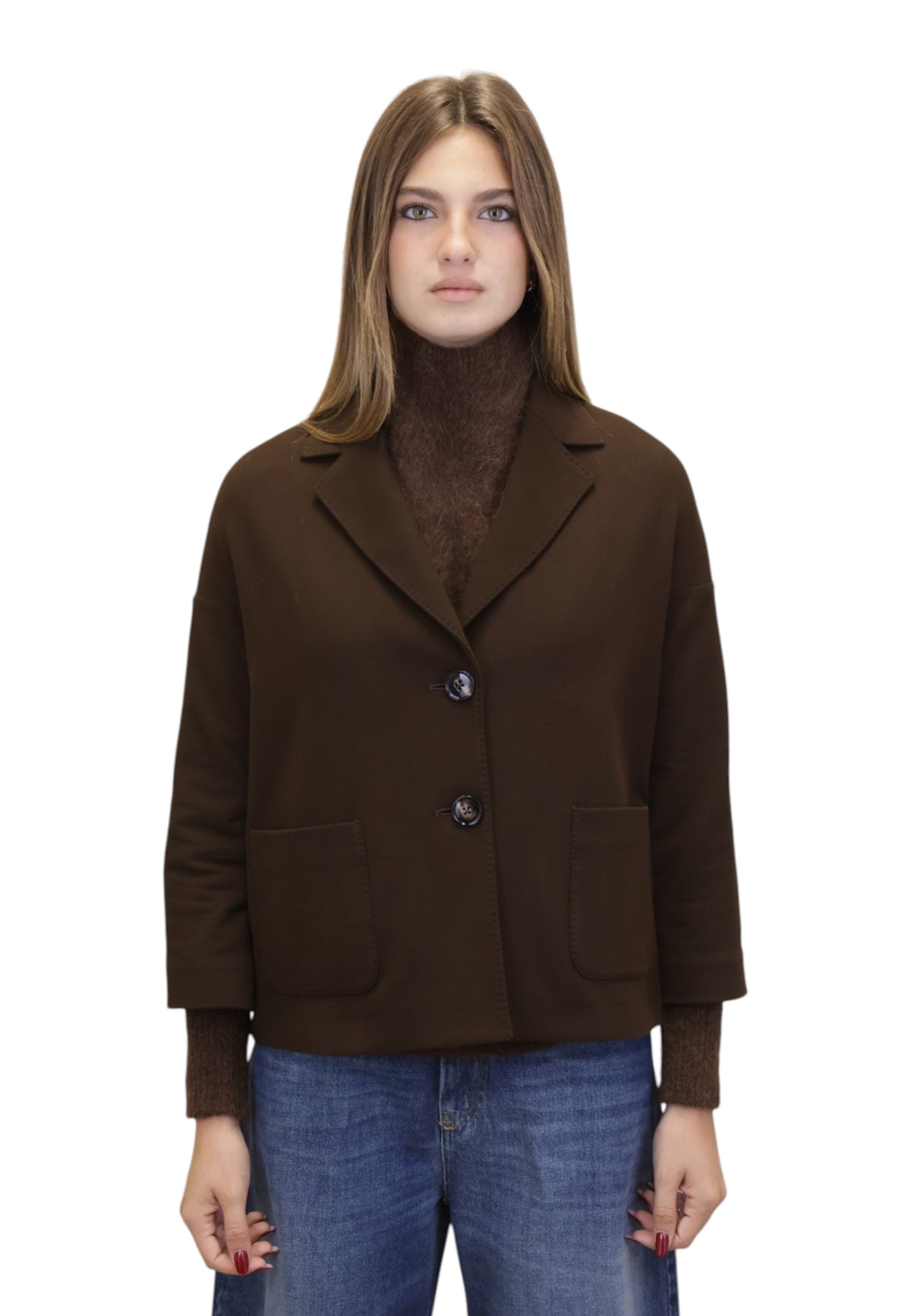BLAZER MONOPETTO Marrone Circolo 1901