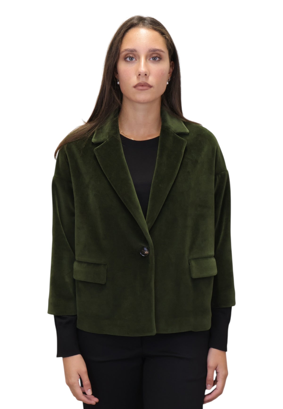 BLAZER MONOPETTO Verde Circolo 1901