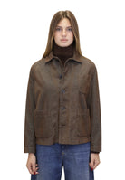 OVERSHIRT Marrone Circolo 1901