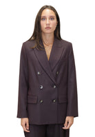 BLAZER DOPPIOPETTO Bordeaux Solotre