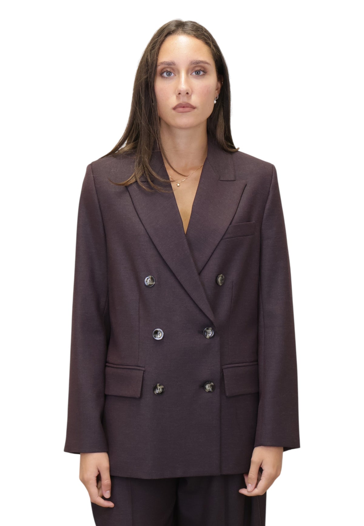 BLAZER DOPPIOPETTO Bordeaux Solotre