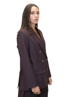 BLAZER DOPPIOPETTO Bordeaux Solotre