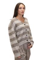 CARDIGAN Fango Solotre