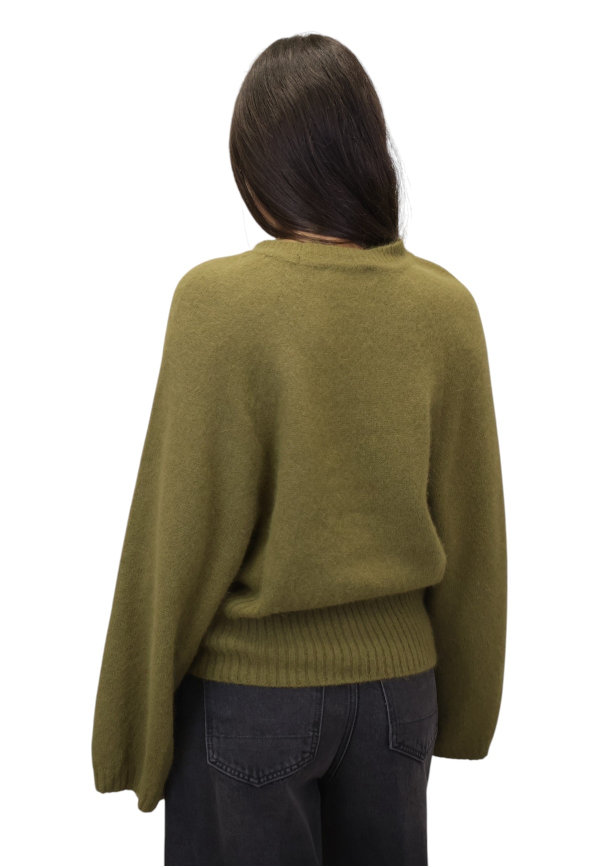MAGLIE A GIROCOLLO Verde Solotre
